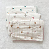 DOT TO DOT rabbit and teddy bear double-sided blanket 格子兔熊雲柔毯 (小) - S