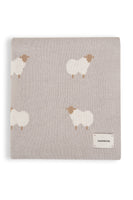 Animal Sheep Blanket Grеy 綿羊嬰兒被 灰色 (80 x 120 cm)