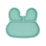 Bunny Stickie Plate 矽膠小兔碟 - Mint 薄荷綠