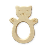 Wooden Teether 木製牙膠 - Cat 小貓
