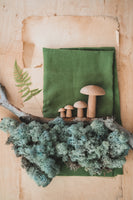 Wooden Mushroom Set of 4 木製蘑菇裝飾4 件裝- Nature 自然色