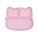Cat Stickie Plate 矽膠小貓碟 - Powder Pink 淡粉紅