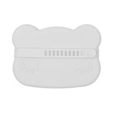 Bear Snackie with lid and strap 矽膠小熊零食盒 - Light Grey 淺灰色