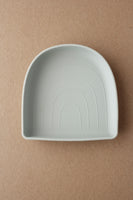 Rainbow Silicone Suction Plate 彩虹矽膠吸盤碟 - Soft Sage