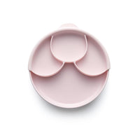 Healthy Meal Set - Suction Plate + Divider 天然聚乳酸分隔餐盤 - Cotton Candy