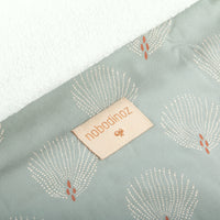 Nomad Changing Pad 換片墊 - White Gatsby/ Antique Green