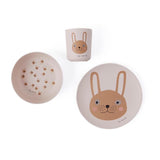 Rabbit Bamboo Tableware Set 餐具套裝