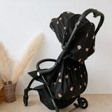 DOT TO DOT stroller storage pouch 嬰兒車防水收納袋 - 多熊 黑色 Black