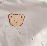 DOT TO DOT 便攜披風雨衣 - 熊仔 (大) Packable Raincoat - Bear (L)